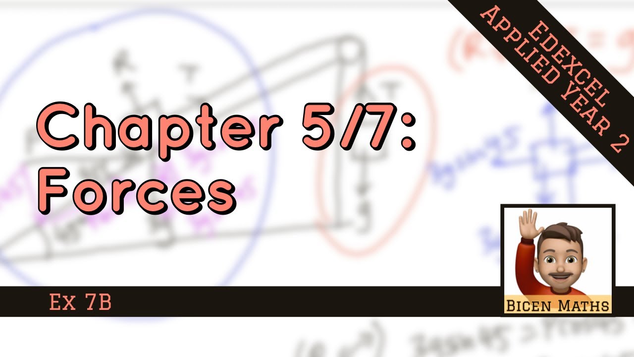 Forces 10 • Connected Particles, Statics without Friction • Mech2 Ex7B • 🎲