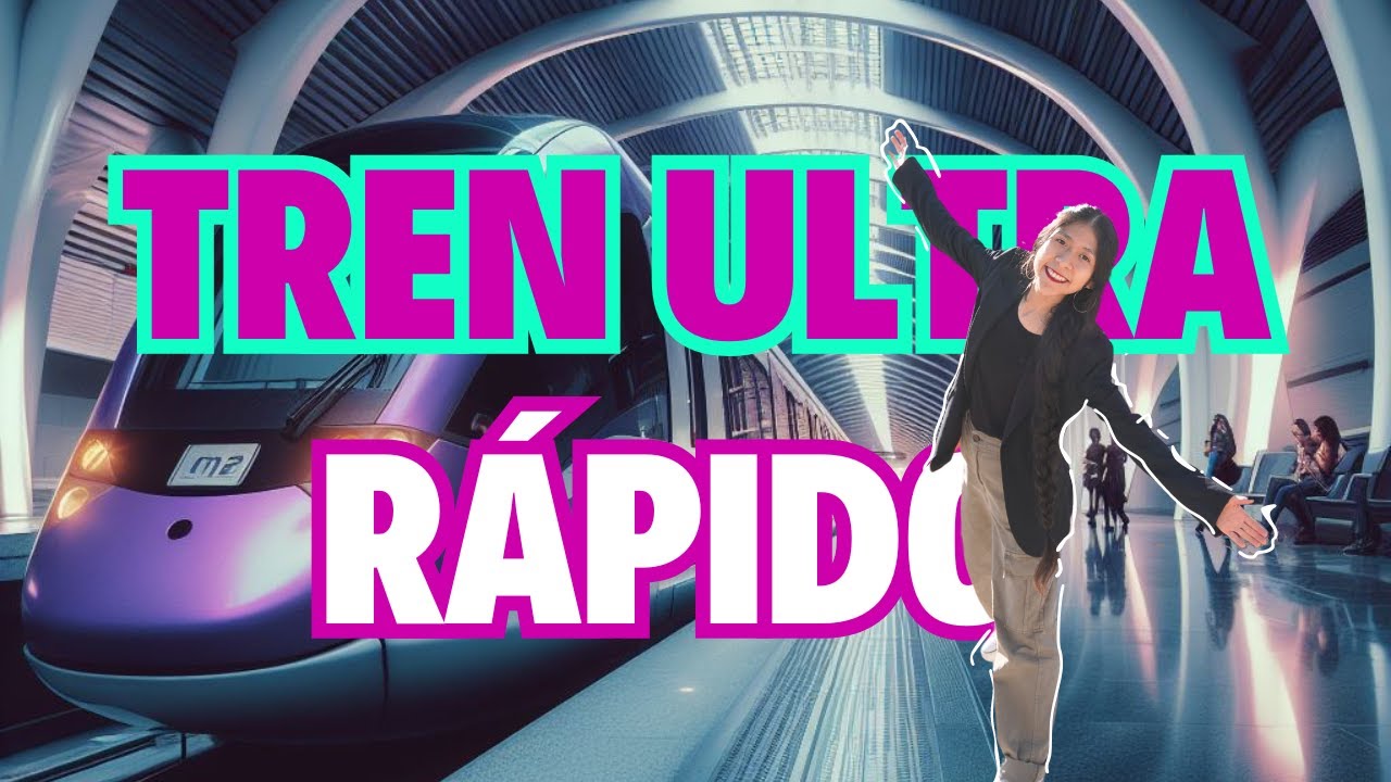 ¡Así es viajar en EL TREN MEGA VELOZ DE ESPAÑA! | ¿Da miedo? 😱