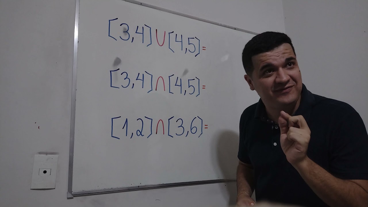 Uni&atilde;o e Intersec&ccedil;&atilde;o de Intervalos: Aprenda agora com o Mr Bean da Matem&aacute;tica ❤️