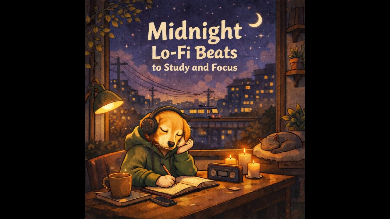 Midnight Lo Fi Beats to Study and Focus