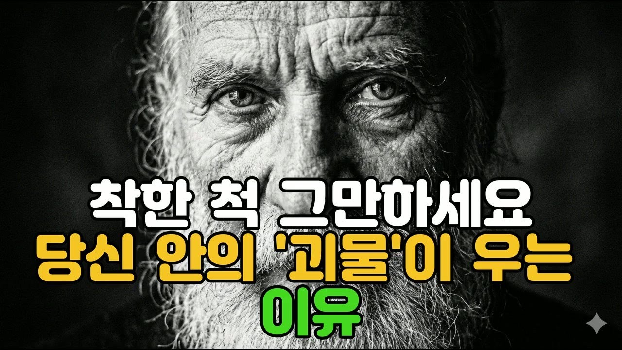 착한 척 그만하세요당신 안의 '괴물'이 우는 이유