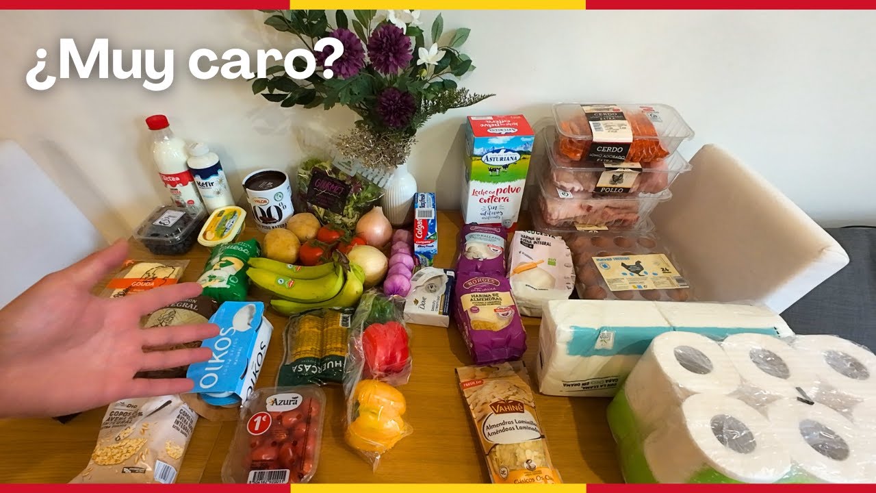 ¿Cuánto cuesta hacer MERCADO en ESPAÑA? | Presupuesto de comida en España 2026