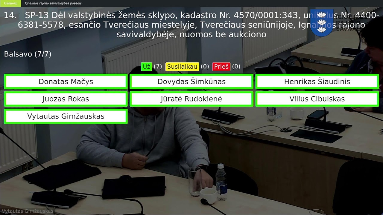 Ignalinos r. sav. ekonomikos, finansų biudžeto ir turt. vald. komiteto posėdis 2026-02-12