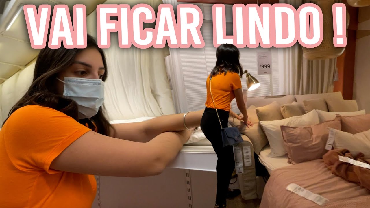 COMPRANDO COISAS PARA MINHA CASA - FOMOS NO IKEA