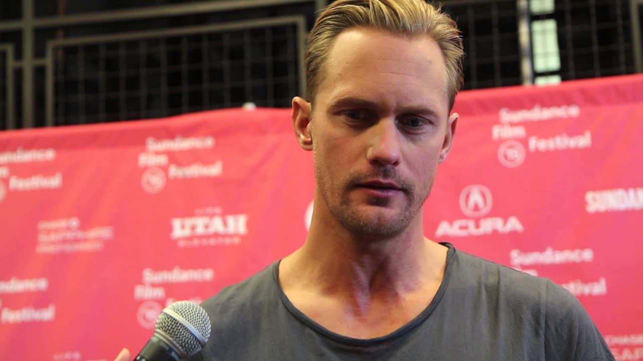 The Diary of a Teenage Girl actor Alexander Skarsgård on the Red Carpet at Sundance Film Festival