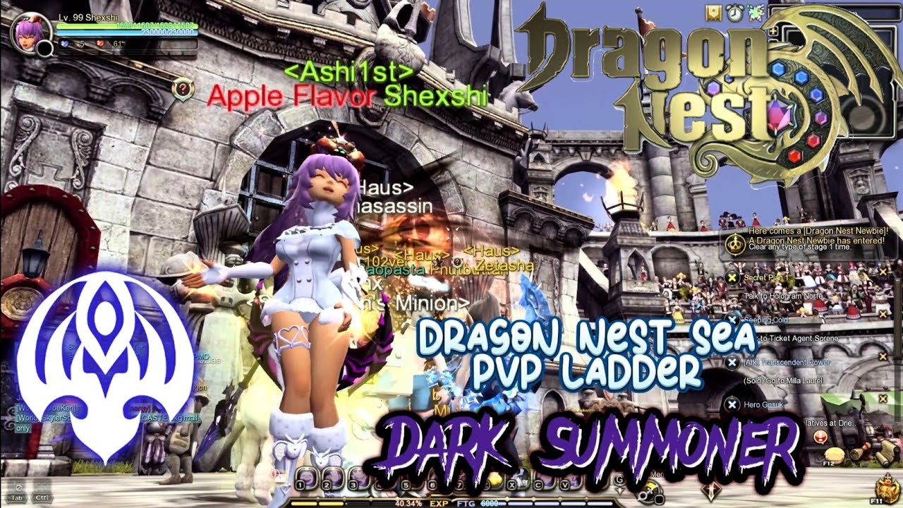 #837 Dark Summoner PVP Pre Ladder ~ Dragon Nest SEA