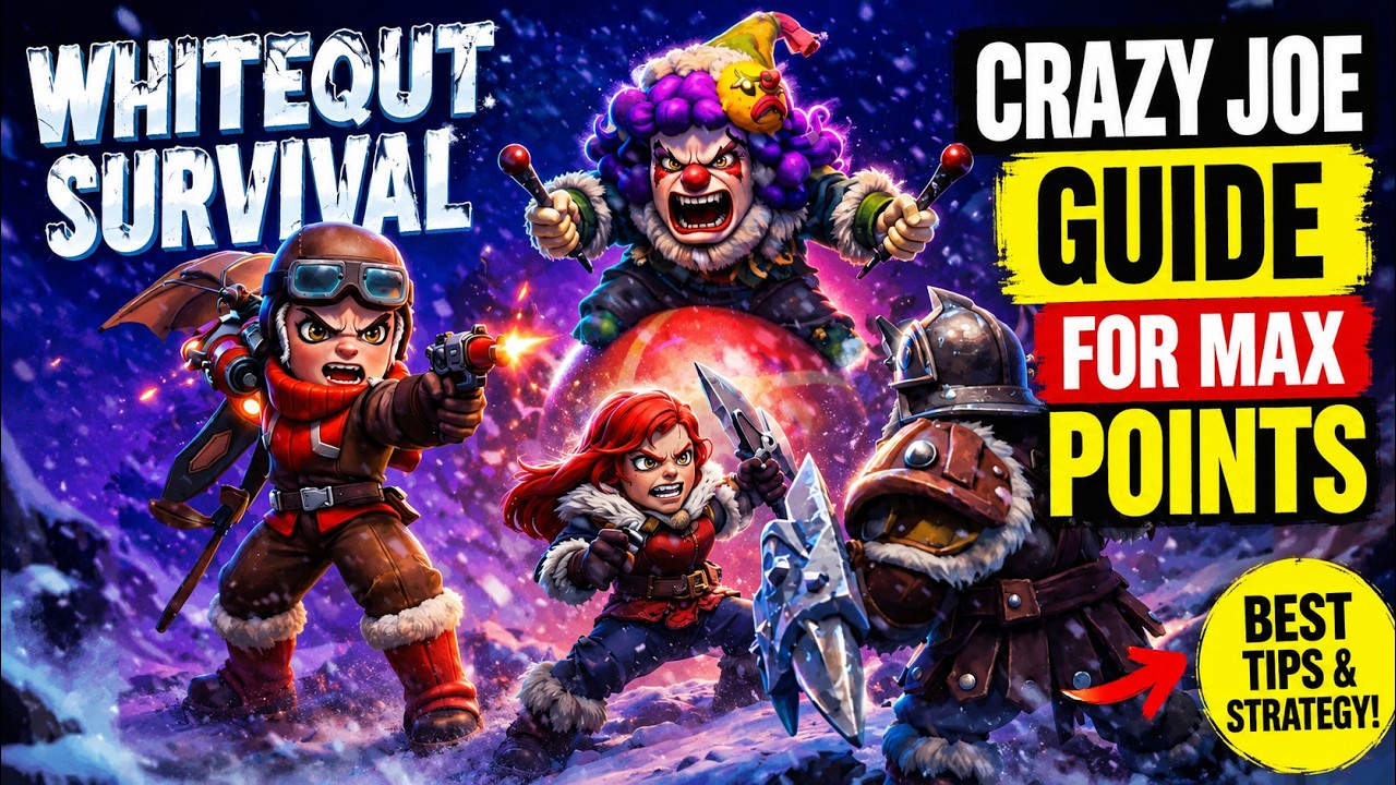 Full Crazy Joe Guide 2026 (Whiteout Survival)