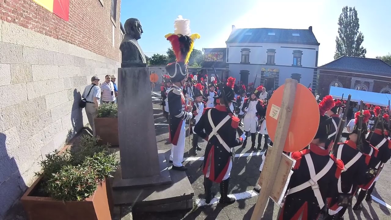 Marche Saint Roch et Saint Frégo Acoz 2023 1 Discours du nouveau président 