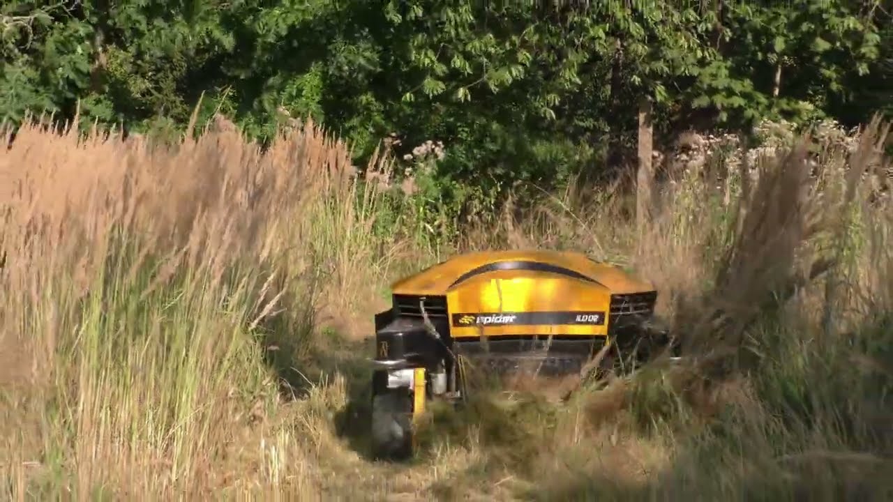 Main Benefits of SPIDER Mowers – Remote-Controlled Slope Mowing Up to 60°