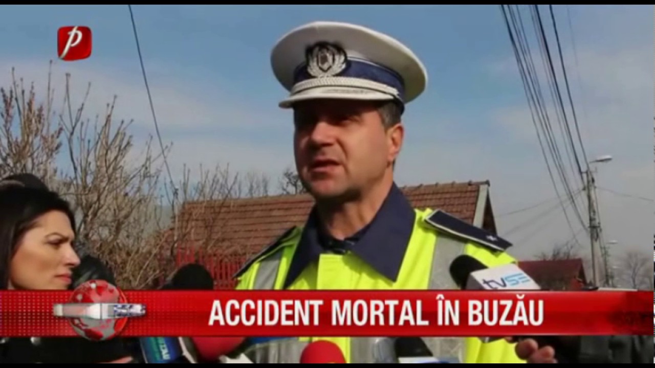 ACCIDENT MORTAL ÎN BUZĂU