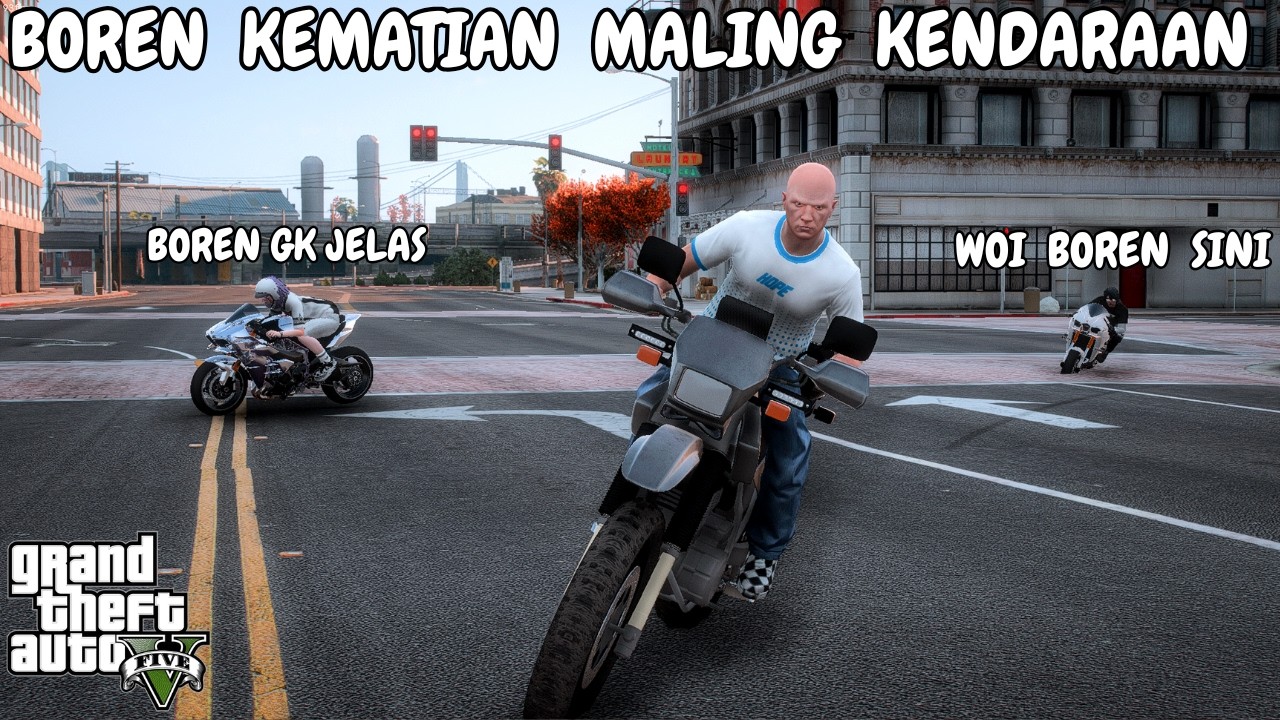 24 JAM RUSUH DI KOTA - GTA V ROLEPLAY