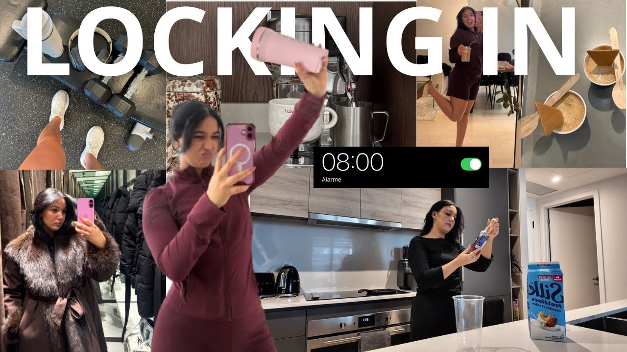Let's LOCK in 🔐: اجي نوليوversion of ourselves 💞🎀 ،احسن iced coffee فدار  ☕️،
