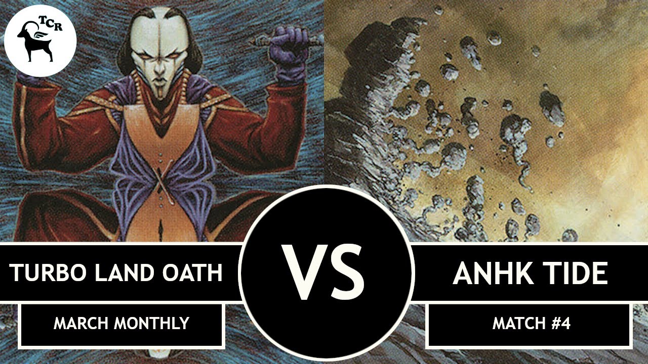 Turbo Land Oath vs Ankh Tide - Premodern Monthly Open March 2022 Match #4