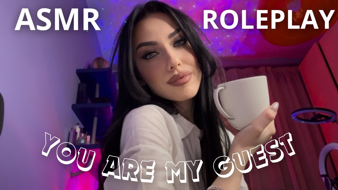 ASMR ROLEPLAY - Sei Mio Ospite e Resti a Dormire 🛌🌙 (personal attention & grattini)