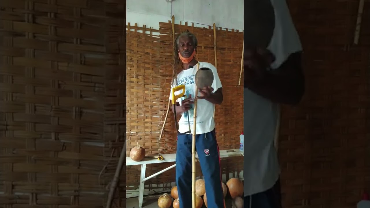 Vídeo  aula 1: instruindo a confecção de berimbau de bambu