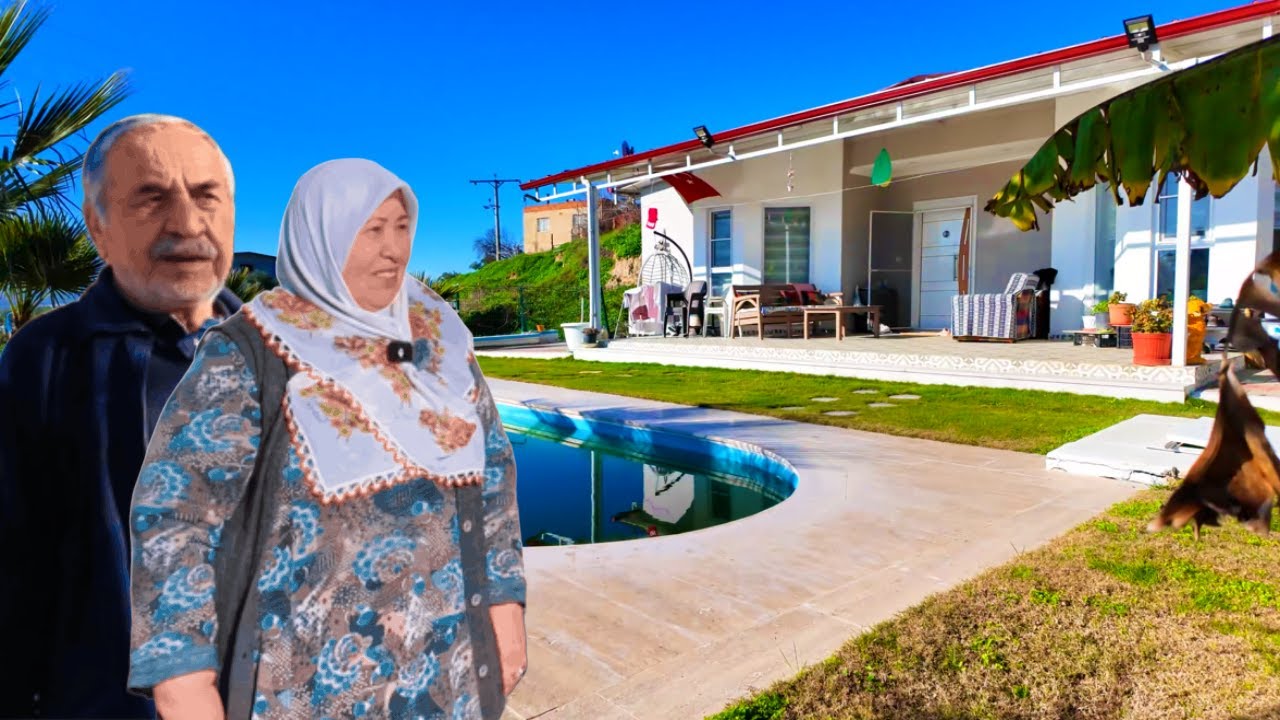 Avustralya'da yaşayan evladın anne babasına 100 BİN TL'ye ALDIĞI ARSADA YAPILAN MÜSTAKİL EV!