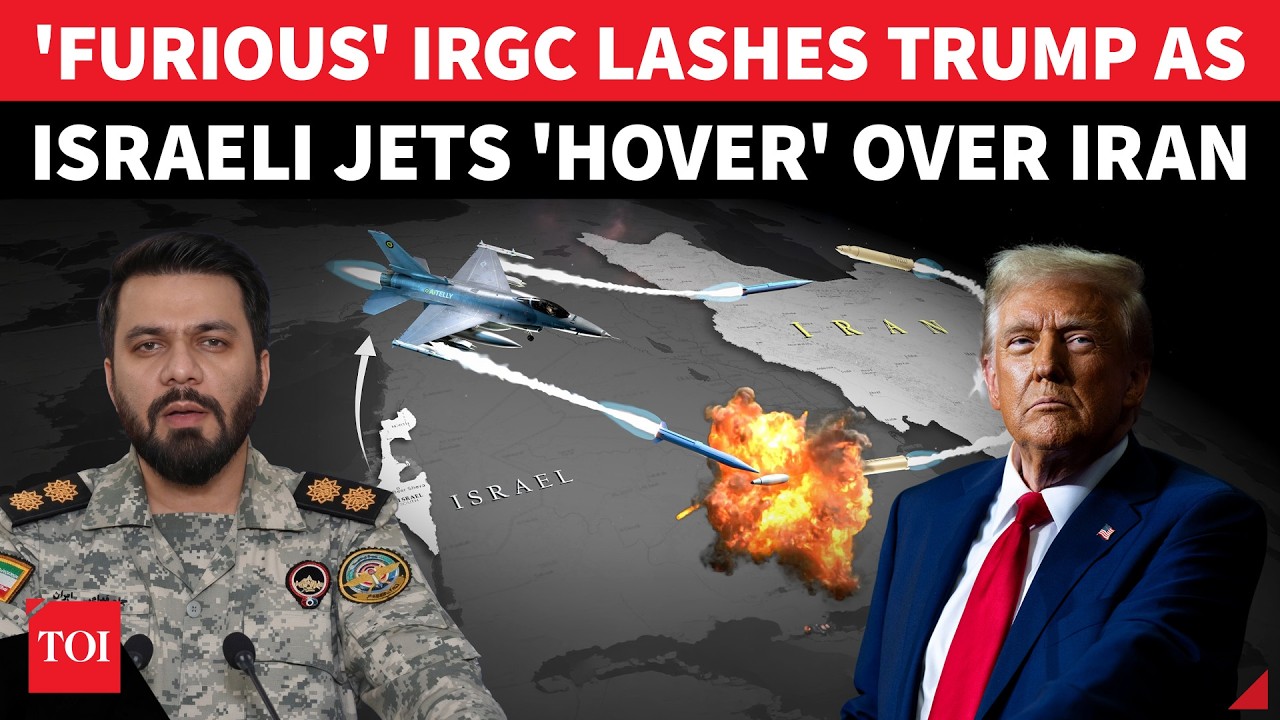 &lsquo;Control Bibi Or Face&hellip;&rsquo;: Iran EXPLODES At Trump After Israeli Warplanes Fly Near Border | Watch