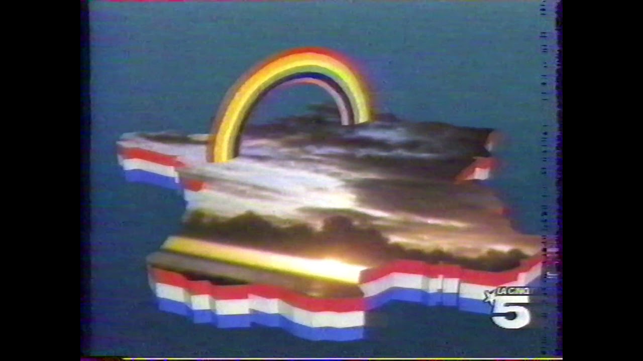 [La Cinq] Fermeture antenne + Mire - 1987