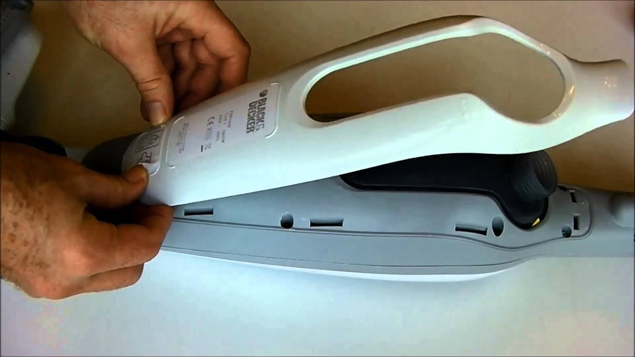 Black and Decker Steam Mop Repair Part 3 Case Reassembly