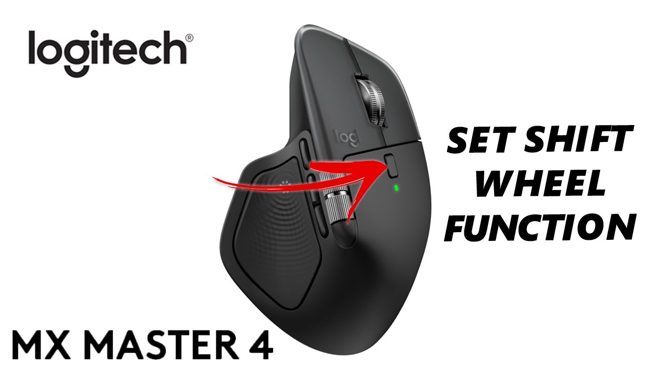 Logitech MX Master 4: как изменить функцию колеса переключения передач