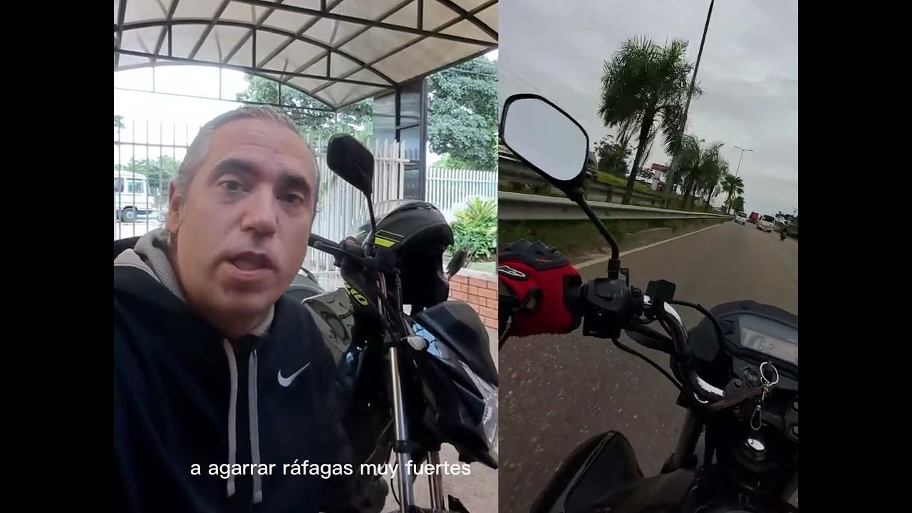 &iquest;C&oacute;mo conducir la moto cuando hay  r&aacute;fagas de #viento fuerte?