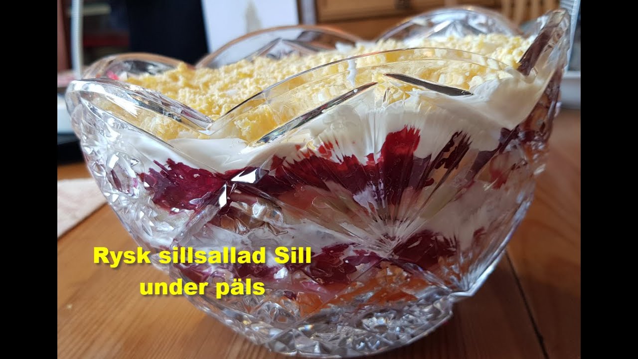 Rysk sillsallad Sill under päls