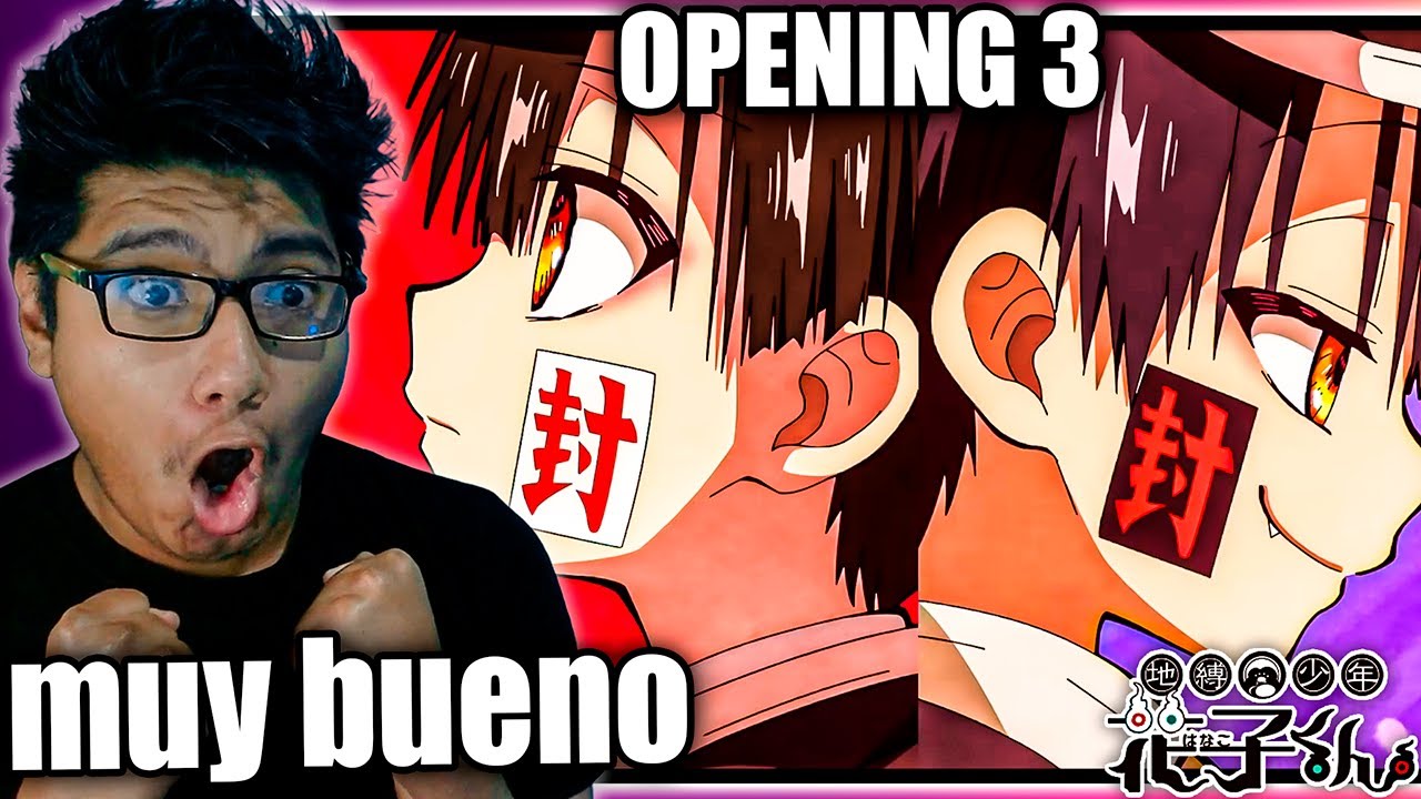 OPENING INFRAVALORADO 🔥 | Jibaku Shounen Hanako-kun OPENING 3 - Kagome Kagome REACCIÓN