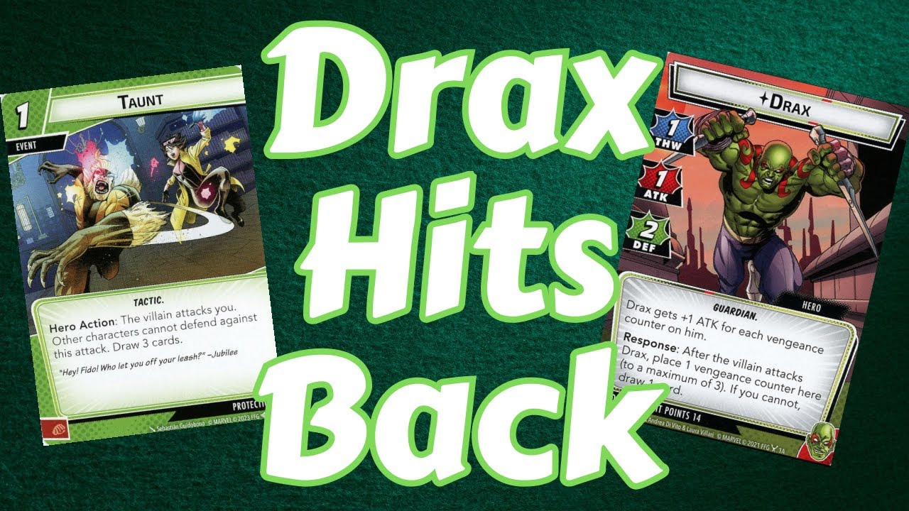 Marvel Champions - Old Hero, New Tricks: Drax