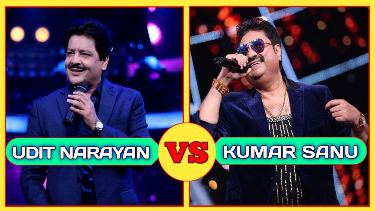 Udit Narayan Vs Kunar Sanu comparison with battle voice   Whice singer you like most?