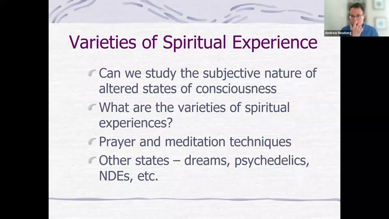 Neurotheology and the Exploration of Consciousness: 2022 Update | Dr. Andrew Newberg | SCS2022