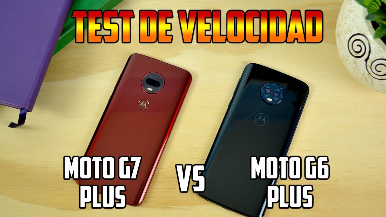 Moto G7 plus Vs Moto G6 Plus | Test de velocidad y rendimiento|  Tecnocat