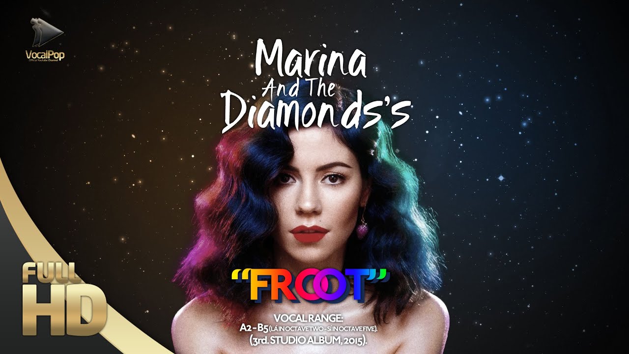 (Full HD) Marina And The Diamonds's Vocal Range - Froot: A2 - B5 (3rd. Studio Album, 2015)