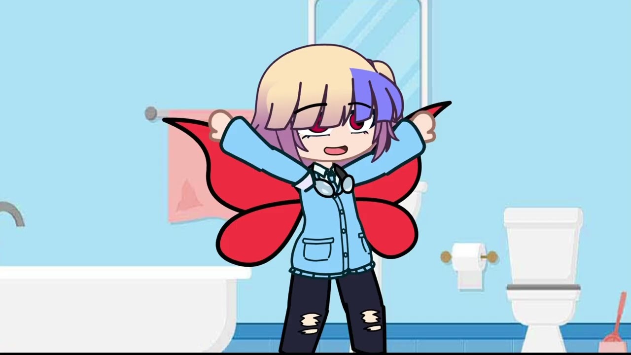 A Little Girl wanted to be a butterfly | SATIRE