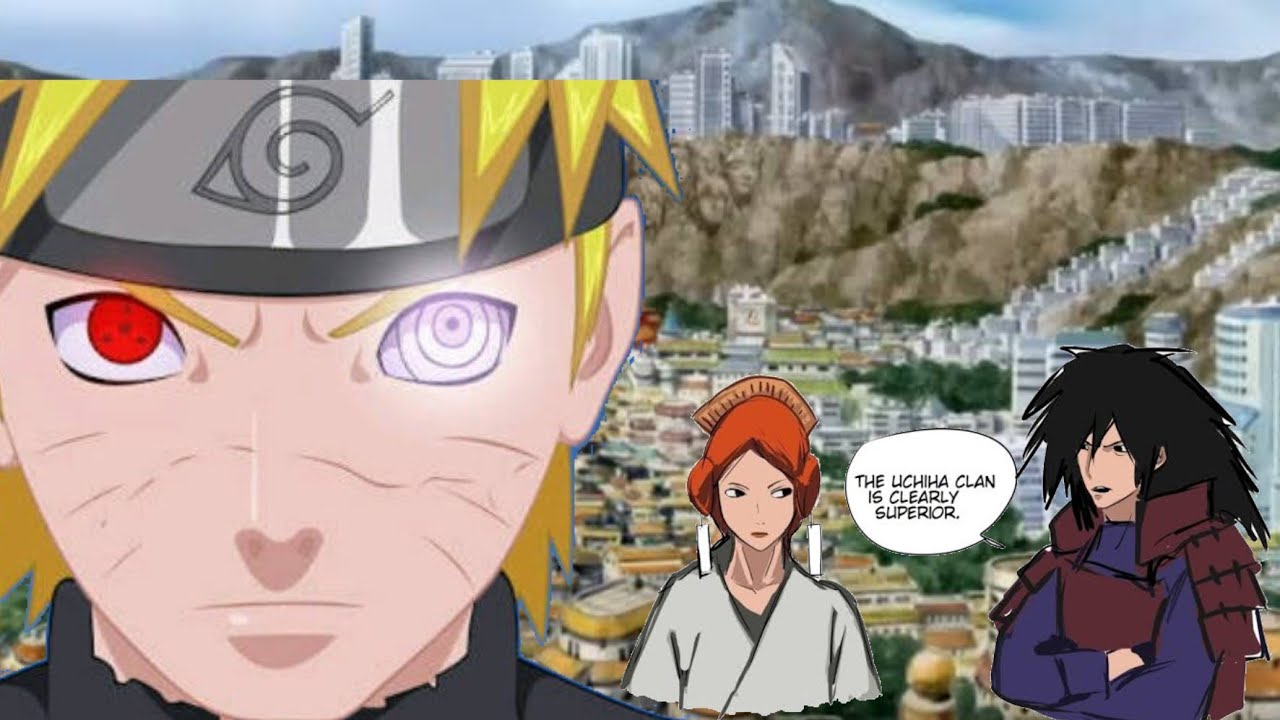 E se naruto fosse neto de uchiha madara