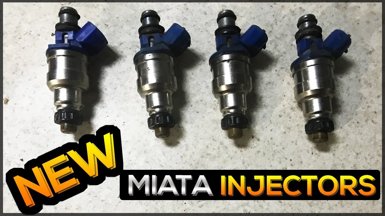 HOW TO REPLACE FUEL INJECTORS ON 1.6 MAZDA MIATA MX-5 (FULL GUIDE)