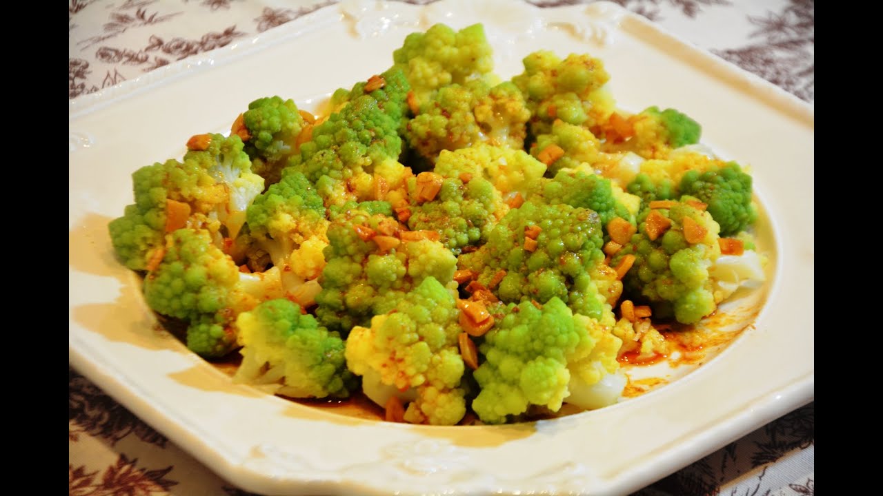 Romanesco. ¿Conoces a la extraterrestre de la huerta? Pues te va a encantar!