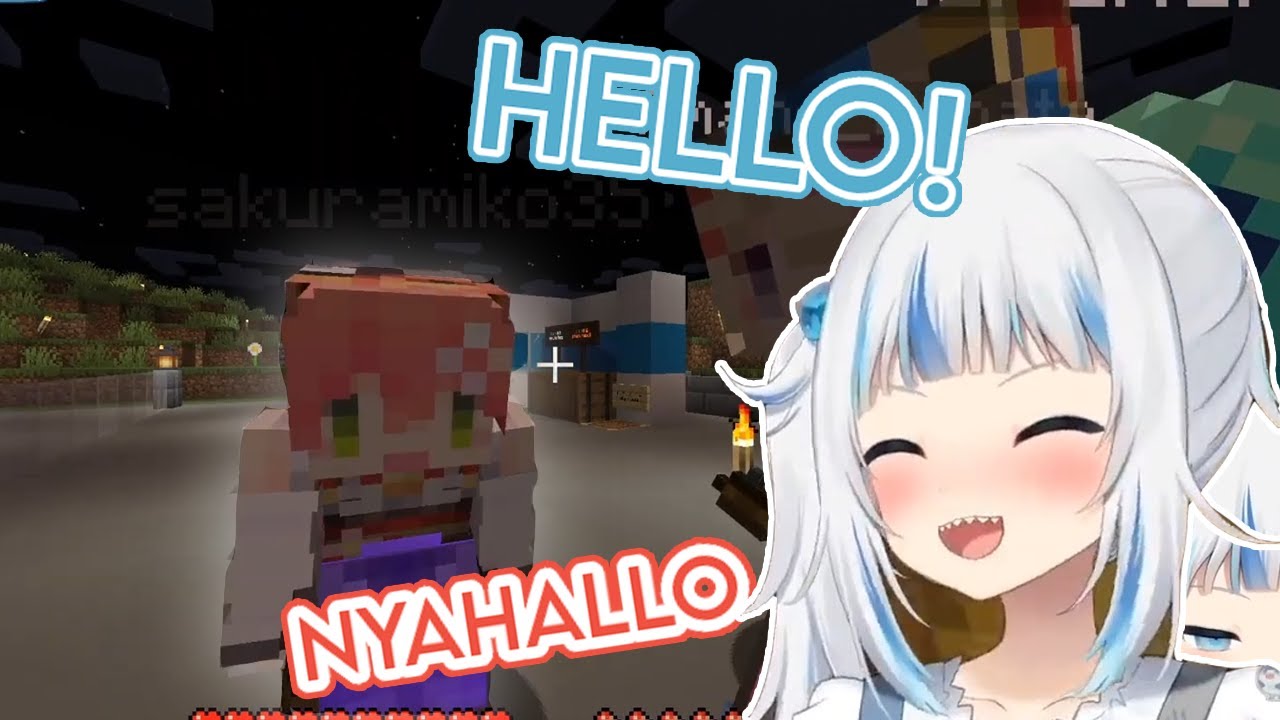 Gura meets the Elite Miko!