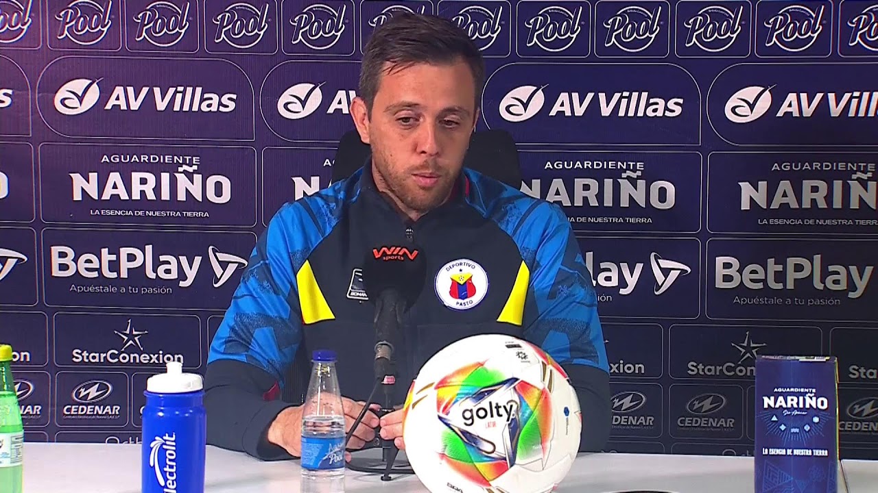 Rueda de prensa de Pasto tras su partido con Boyacá Chicó