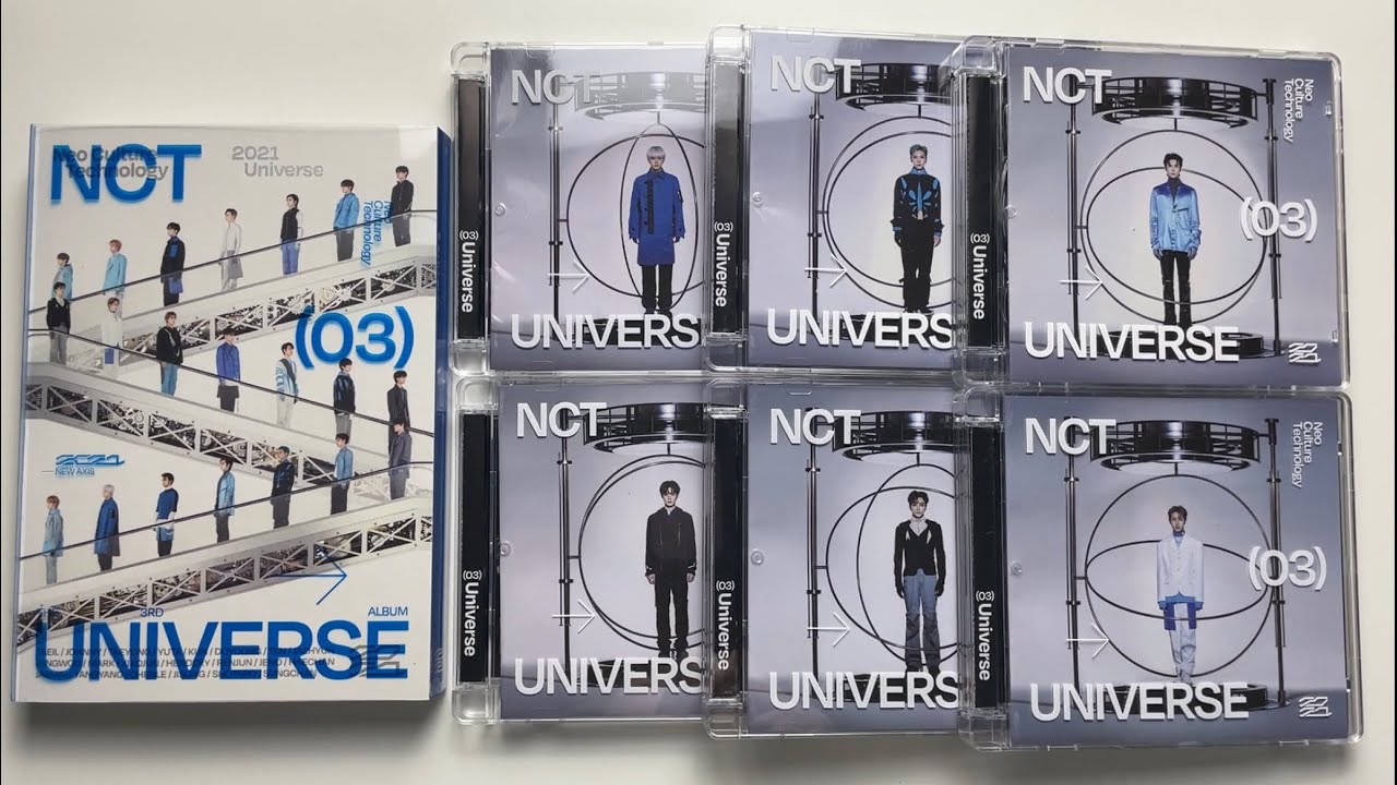 ♡Unboxing NCT 2021 엔시티 2021 3rd Studio Album Universe 유니버스 (Photobook & 6 Jewel Case Ver.)♡