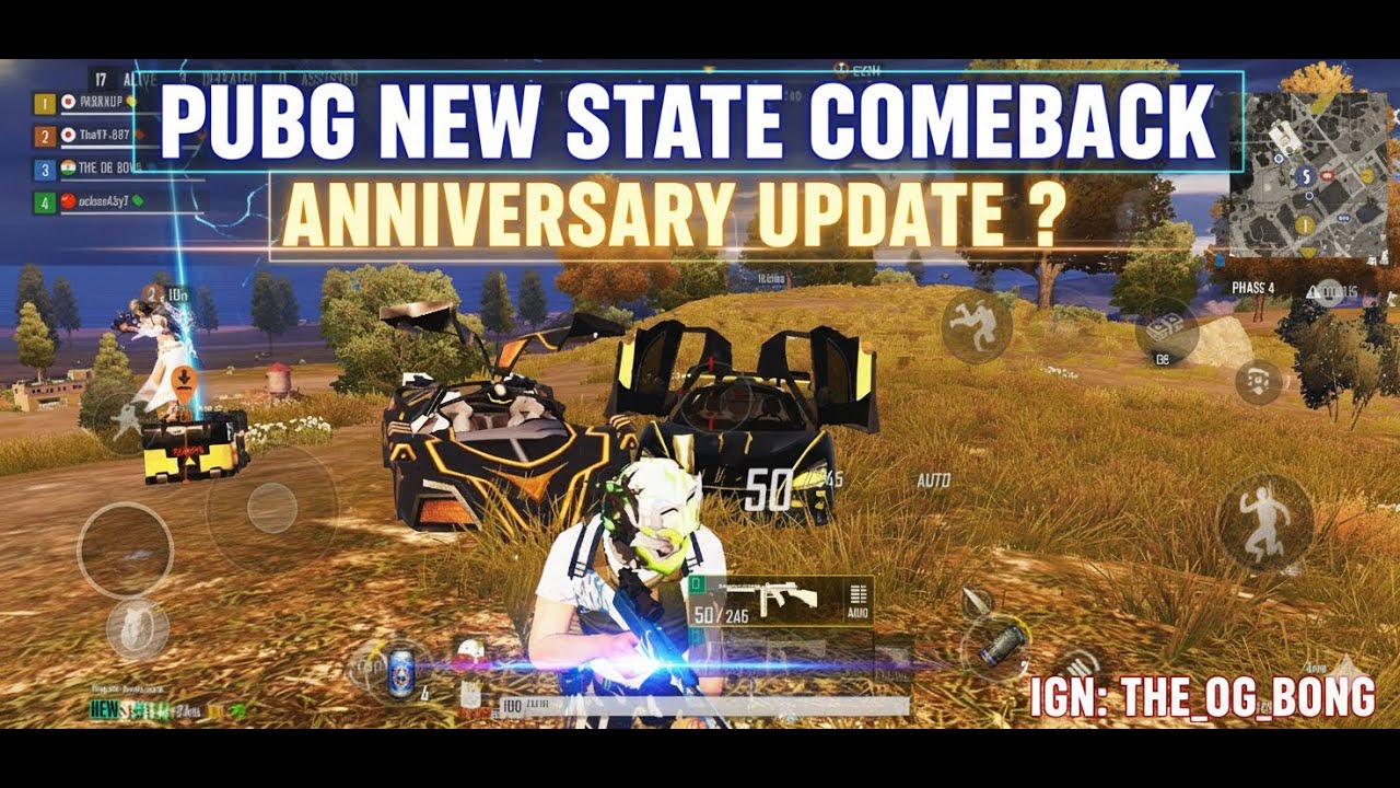 🔥 NEW STATE UPDATES?? PUBG MOBILE NEW STATE LIVE 🔥 | THE_OG_BONG |