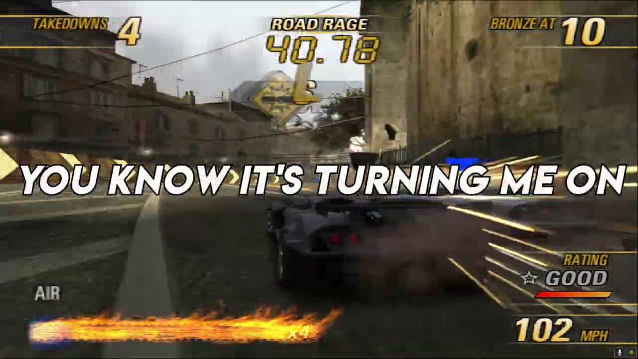 Burnout Revenge OST - Riot on the Radio - The dead 60s With lyrics