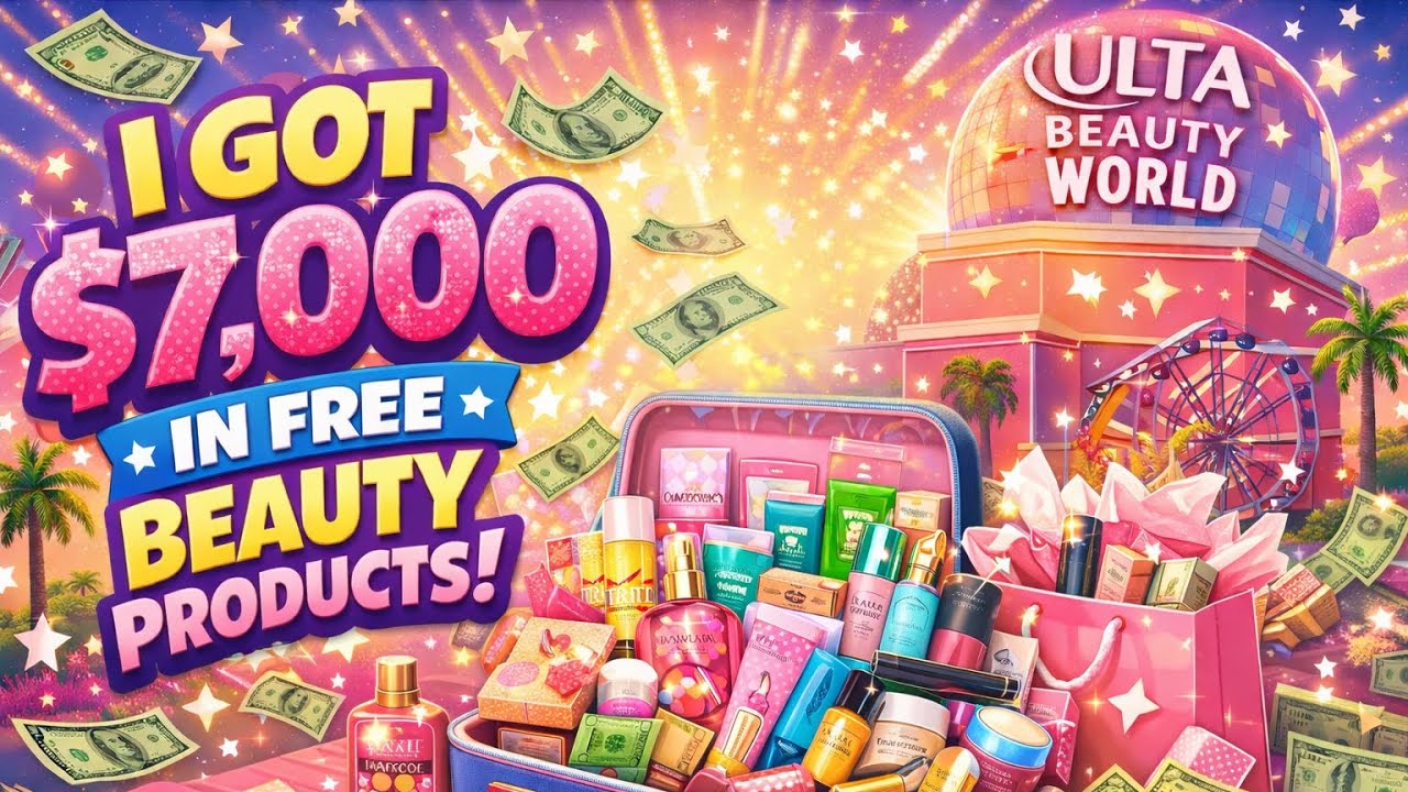 I can't believe how much I Got at Ulta Beauty World for FREE!