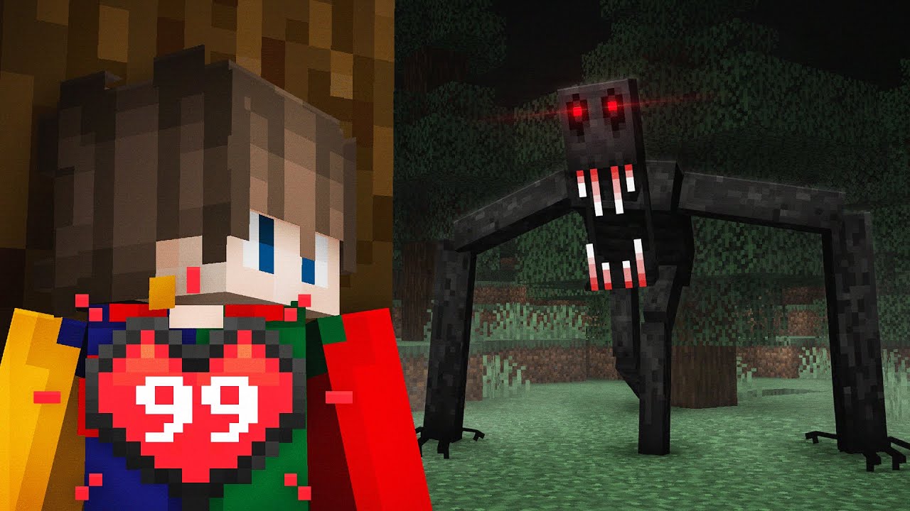 Playing Minecraft Horror Mods with a Heart Rate Monitor...