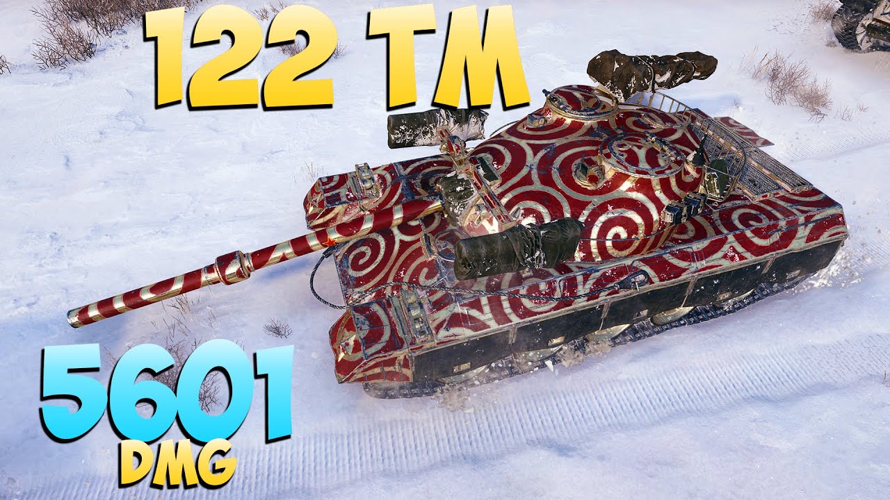 122 TM - 10 Kills 5.6K DMG - Грамотный! - Мир Танков