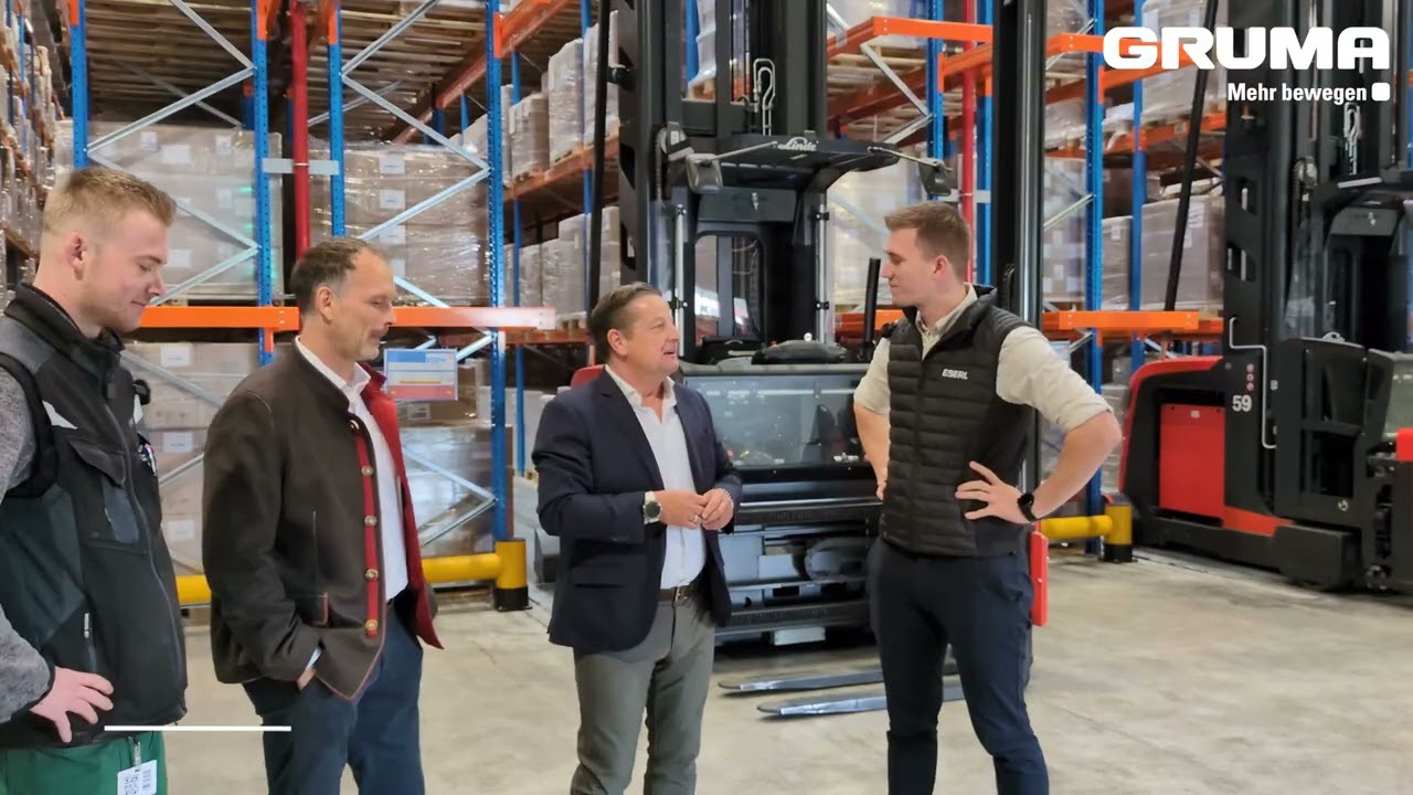Halbautomatisiertes Schmalganglanger bei Spedition Eberl | GRUMA