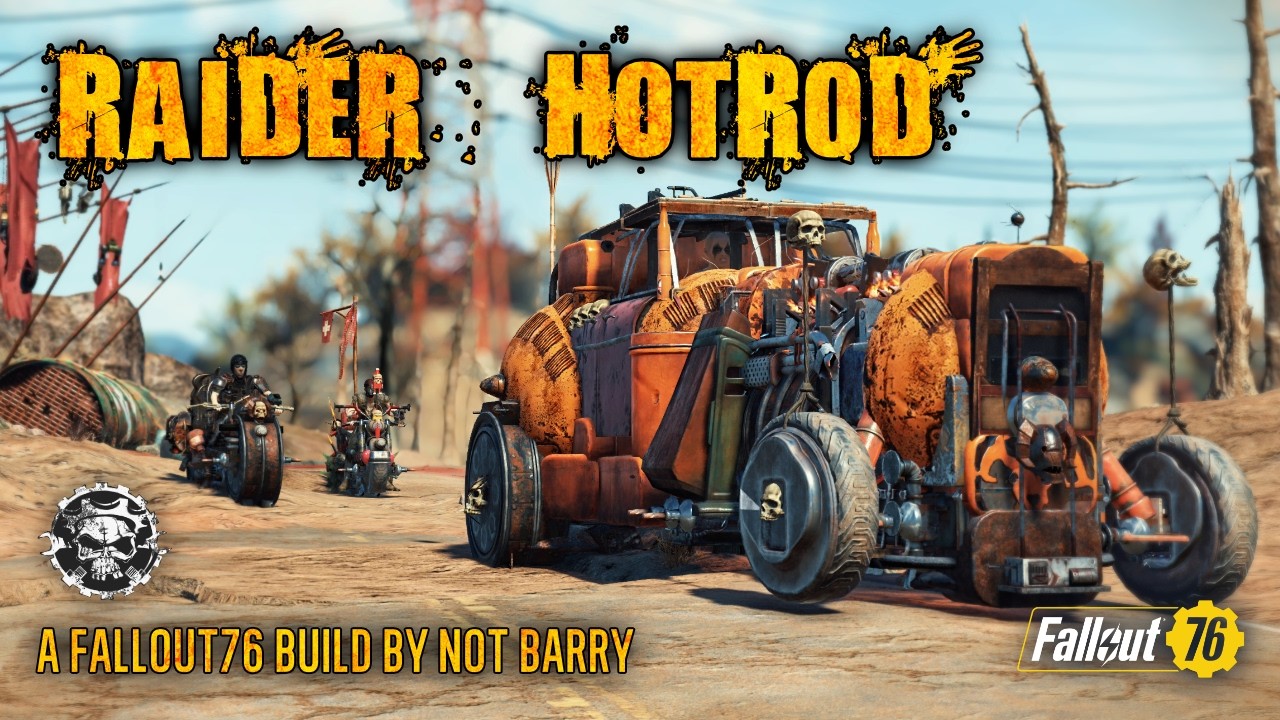 Fallout 76 Camp Build | Raider Hot Rod