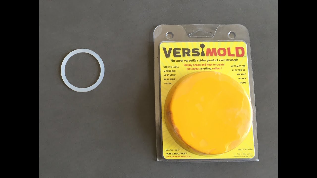 How to Make a Custom O-Ring Gasket with Versimold in 10 Minutes
