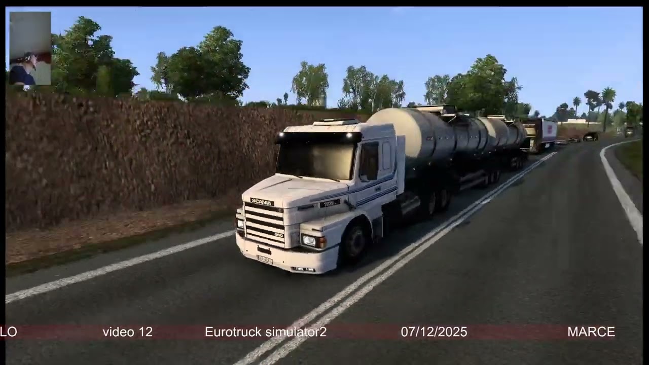 scania 113 trabalho novo aventura nova carreta carregada estrada perigosa