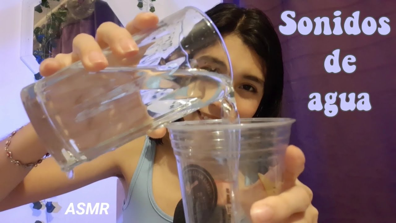 ASMR sonidos de agua 💧| atención personal ⋆˚࿔