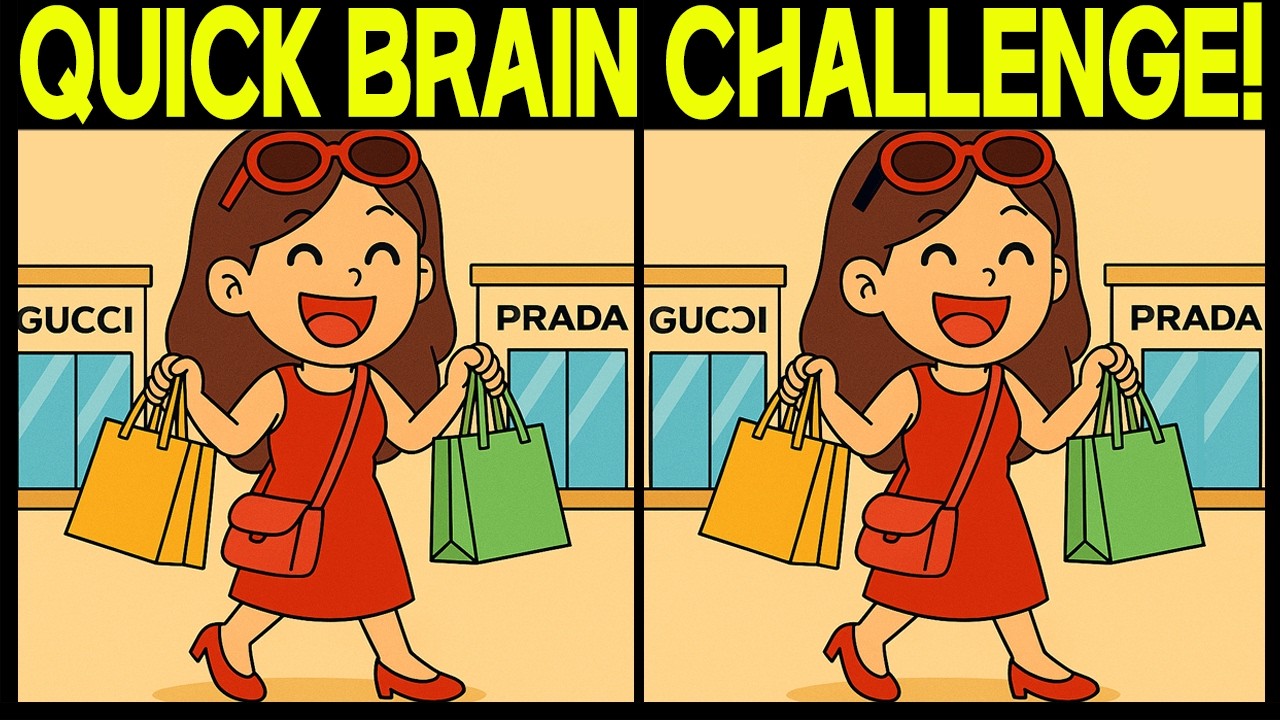 Only 1% Can Find All 5 Differences | Spot the Difference 60-Second Challenge